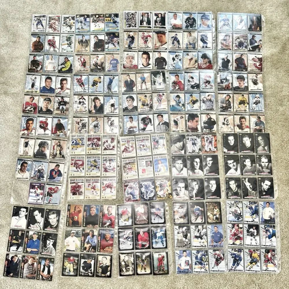 500+ Hockey Cards Lot 1990s NHL Upper Deck Score Pro Set Stars Rookies Hall Fame